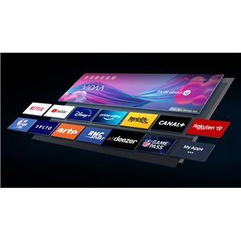 TV QLED Hisense 65U7HQ 65" 4K UHD Smart TV Noir