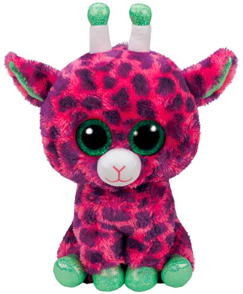 Peluche Gilbert La Girafe Ty Beanie Boo s 23 cm Taille M Animal en peluche Achat prix fnac