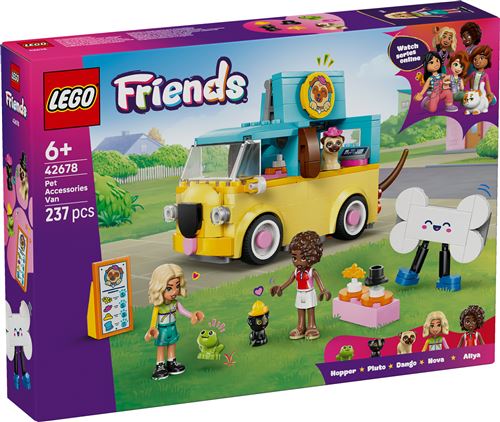LEGO Friends Le van d’accessoires pour animaux 42678