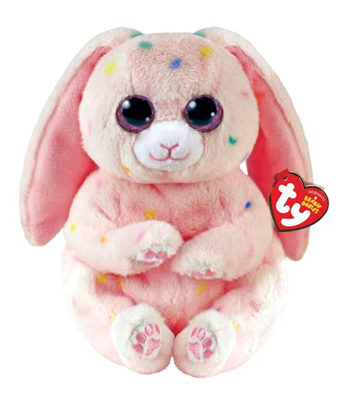 Peluche TY Beanie Bellies May le lapin