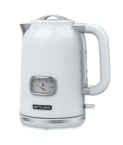 Bouilloire Muse Ms-030 Ws Blanc et Argent