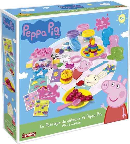 Pate A Modeler Lansay La Fabrique A Gateaux De Peppa Pig Kit Loisir Creatif Achat Prix Fnac