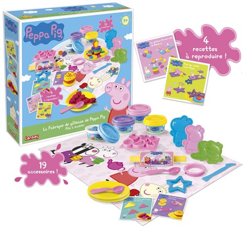 Lansay Peppa Pig - Pâte à Modeler la Dinette de Peppa