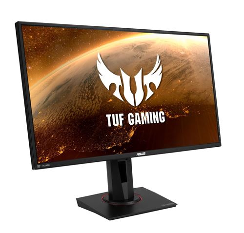 ASUS TUF Gaming VG27AQZ - LED-monitor - spelen - 27 - 2560 x 1440 WQHD @ 165 Hz - IPS - 350 cd/m² - 1000:1 - HDR10 - 1 ms - 2xHDMI, DisplayPort - luidsprekers