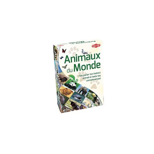 Jeu de culture générale Tactic Animaux du monde