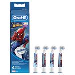 Oral-B têtes de brosse à dents - Spiderman - Pack de 4