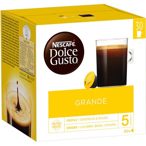Boîte de 30 capsules Nescafe Dolce Gusto Grande