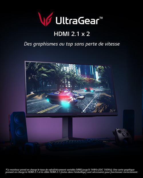31% sur Ecran PC Gaming LG 32GQ950P-B 32 4K UHD Noir - Ecrans PC - Achat &  prix