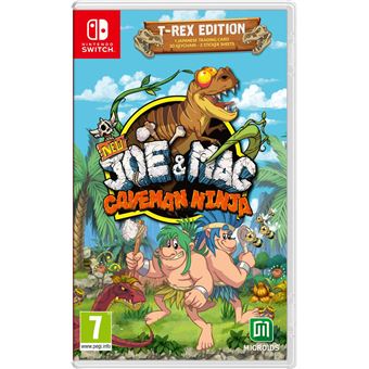 New Joe and Mac - Caveman Ninja - T-Rex Edition Nintendo Switch