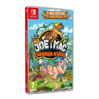 New Joe and Mac - Caveman Ninja - T-Rex Edition Nintendo Switch