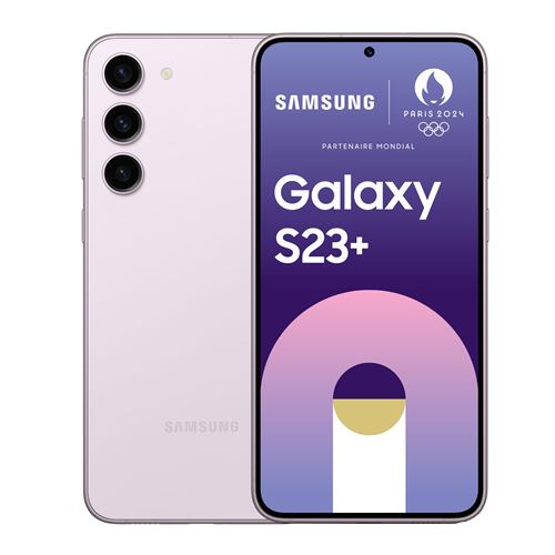 Smartphone Samsung Galaxy S23+ 6.6 Nano SIM 5G 8 Go RAM 256 Go Lavande