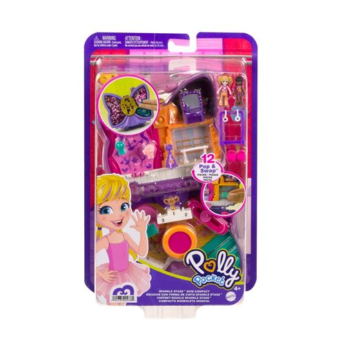 Coffret Polly Pocket Scène pailletée