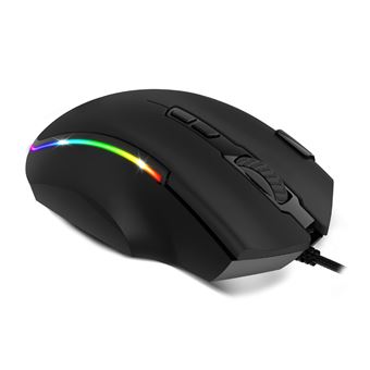 Souris Gaming filaire Spirit of Gamer GTA 250 RVB Noir