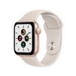 Apple Watch SE GPS, 40mm boitier aluminium or avec bracelet sport Lumière Stellaire
