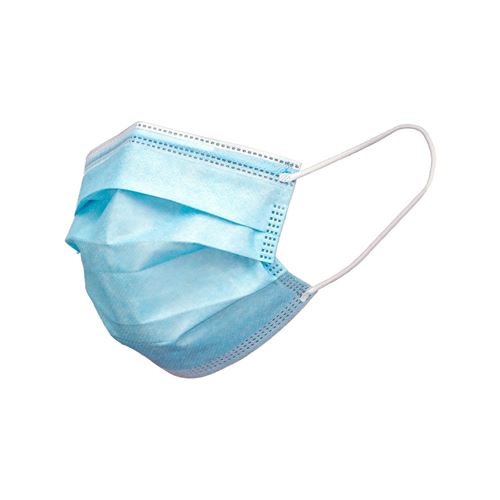 Pack de 50 masques chirurgicaux Aijiazhimei Bleu