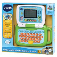 Avis sur Ordi-tablette Vtech P'tit Genius Touch Vert - Ordinateur