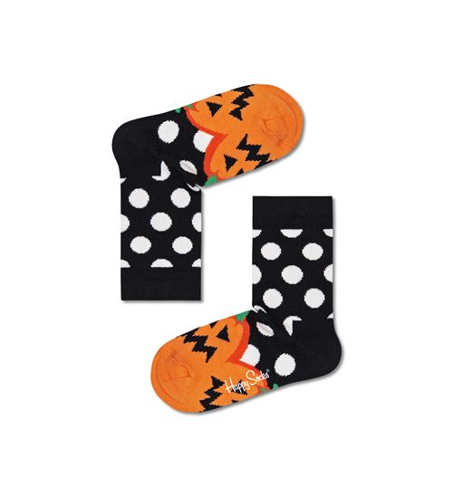 Chaussettes hautes et mi-bas Happy Socks Kids Halloween Pumpkin 4-6 ans