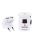 Adaptateur Universel Skross 150 Pays Pro+ USB Blanc_0