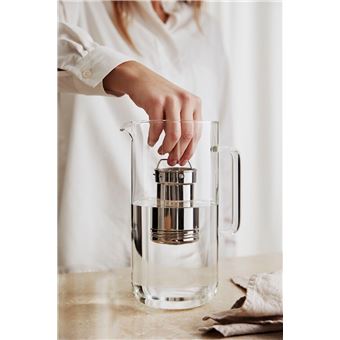 Carafe filtrante Aarke Purifier Gris et Transparent