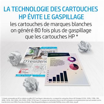 HP 305 Cartouche d'Encre Trois Couleurs Cyan/Magenta/Jaune