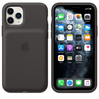 Coque en silicone Apple Noir avec batterie pour iPhone 11 Pro