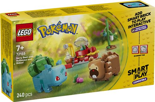 Lego Lego® Pokémon™ 72155 Smart Play™ : Bulbizarre et Keunotor, Délice De Baies