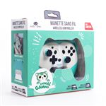 Manette Gaming Switch sans fil pour enfant Freaks And Geeks Edition Pandy Vert