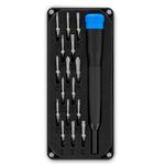 Kit de réparation Ifixit Minnow Precision Bit Set Noir et Bleu