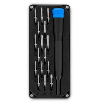 Kit de réparation Ifixit Minnow Precision Bit Set Noir et Bleu