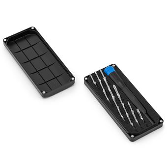 Kit de réparation Ifixit Minnow Precision Bit Set Noir et Bleu