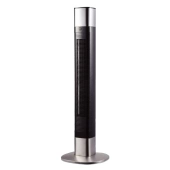 Ventilateur colonne Aerian AFT50 50 W Noir et Argent