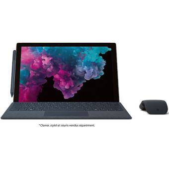 PC Hybride Microsoft Surface Pro 6 12.3" Tactile Intel Core i7 8 Go RAM 256 Go SSD Platine