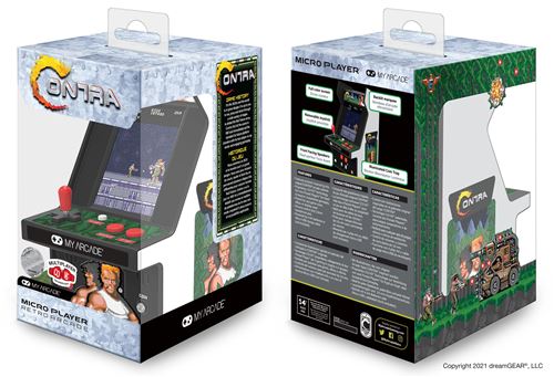 Console rétrogaming My Arcade Micro Player Retro Arcade Contra