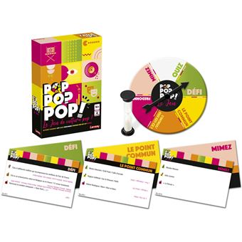 Jeu de culture générale Lansay Pop Pop Pop Le Jeu