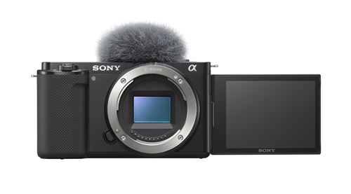 Appareil Photo Hybride Sony ZV-E10 – 24,2 MP, Vidéo 4K, Écran Tactile Orientable - vue 4