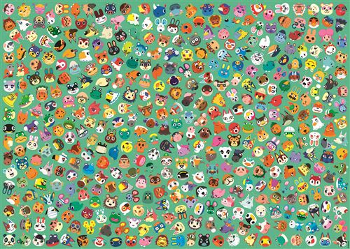 Puzzle Ravensburger Animal Crossing Challenge 1000 Pièces