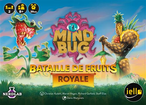Jeu de stratégie Iello Mindbug Bataille de Fruits Royale - vue 1
