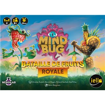 Jeu de stratégie Iello Mindbug Bataille de Fruits Royale