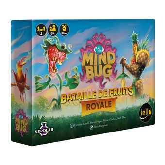 Jeu de stratégie Iello Mindbug Bataille de Fruits Royale