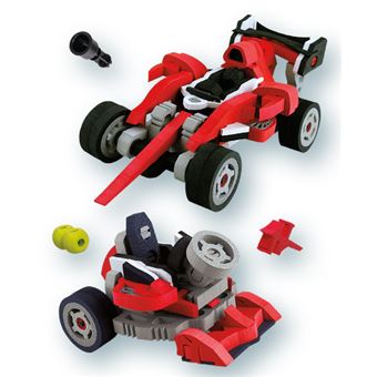 Jeu de construction Bloco Voitures de course 200 pièces