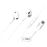 Ecouteurs intra-auriculaires avec fil Force Play KP Intra USB-C Blanc