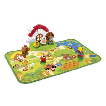 Tapis interactif de la ferme Chicco Bilingue