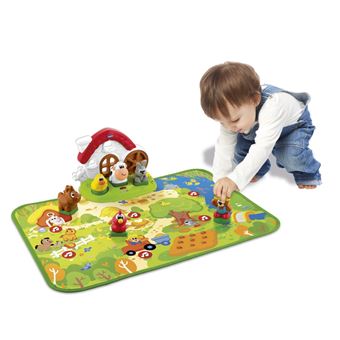 Tapis interactif de la ferme Chicco Bilingue