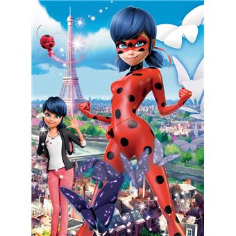 Puzzle 250 pièces Nathan Miraculous Ladybug protège Paris