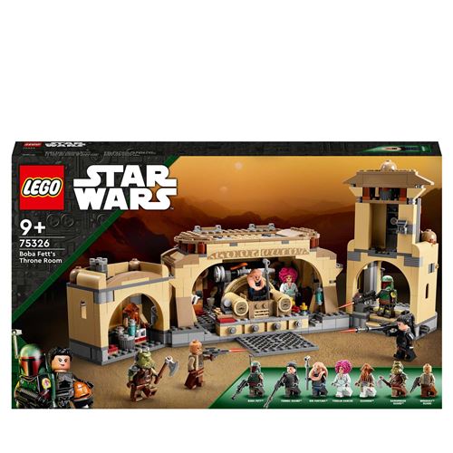 LEGO® Star Wars™ 75326 La Salle du Trône de Boba Fett