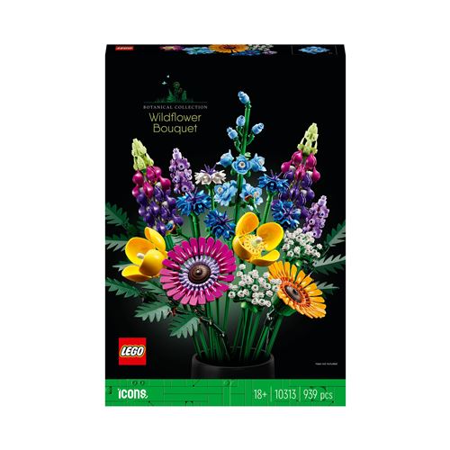 Lego Icons Bouquet De Fleurs Sauvages 10313 Lego La Boîte - vue 3