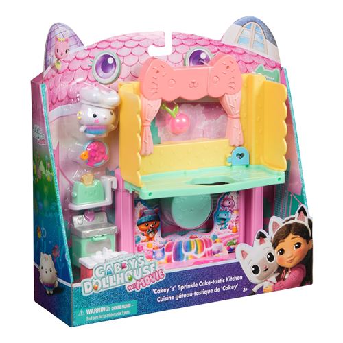 Figurine Gabby et la Maison Magique Le Film Playset Deluxe Cuisine
