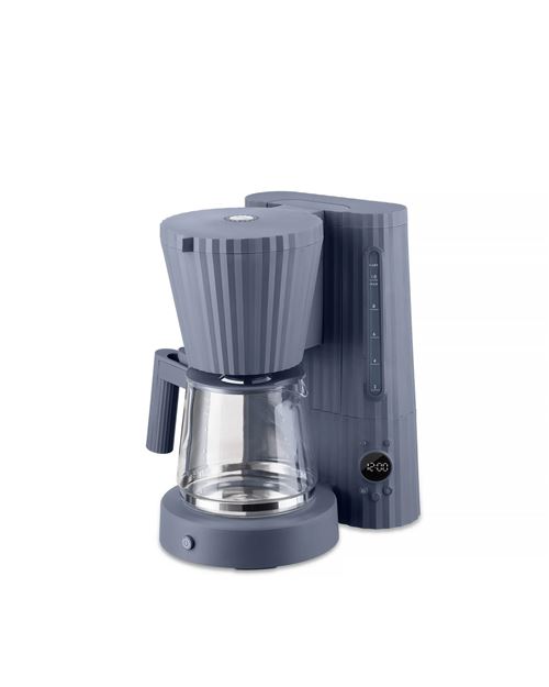 Machine à café filtre en résine thermoplastique Alessi Plissé Gris