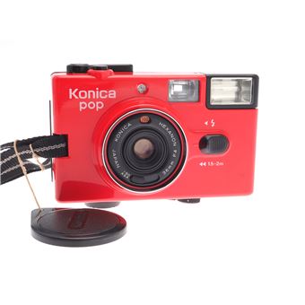 Appareil photo argentique Konica Pop Rouge Reconditionné