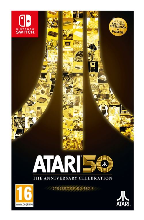 Atari 50: The Anniversary Celebration Steelbook Edition SWITCH